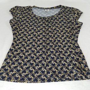 WORTHINGTON STRETCH Women's XL Black and Yellow